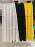 Aesthetic Laddies Ruffle Long Midi Skirts
